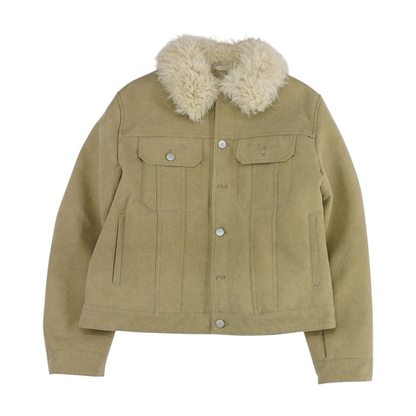 Gray Solid Jacket