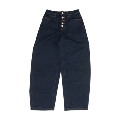 Blue Wide Leg Jeans