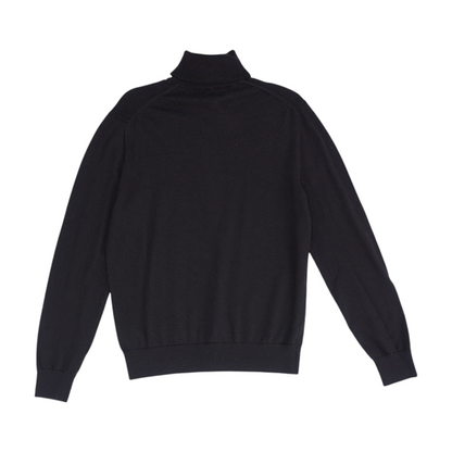 Brown Solid Pullover Sweater