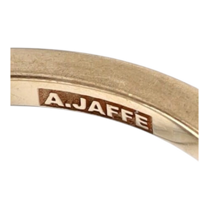 14K White Gold Diamond Band Ring