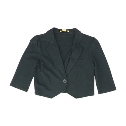 Navy Solid Cardigan Sweater