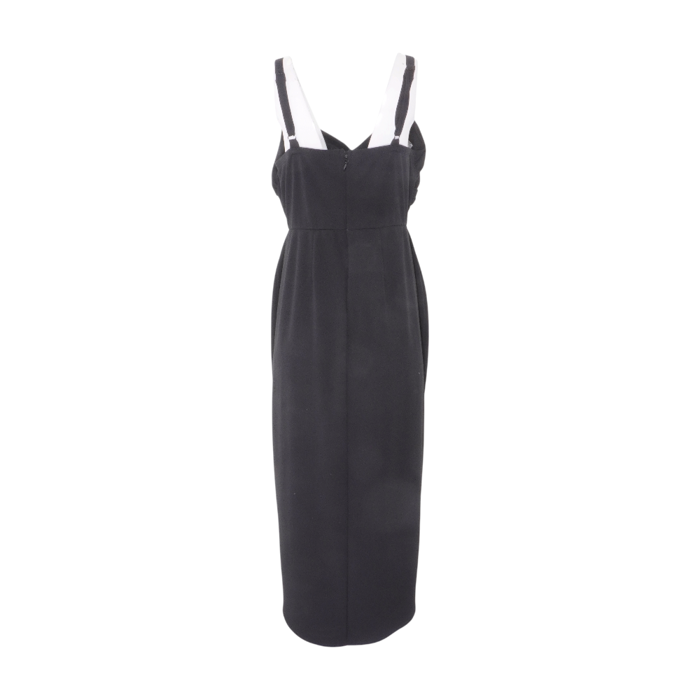 chiffon midi bridesmaid dresses WEDTREND Women Blue Flower Long Bridesmaid Dress with Lace Up Back A-Line  Halter Chiffon Midi Wedding Guest Dress