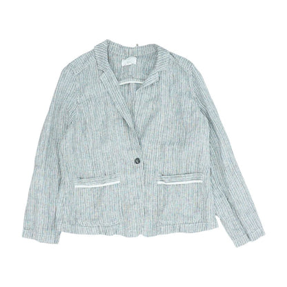 Black Striped Blazer