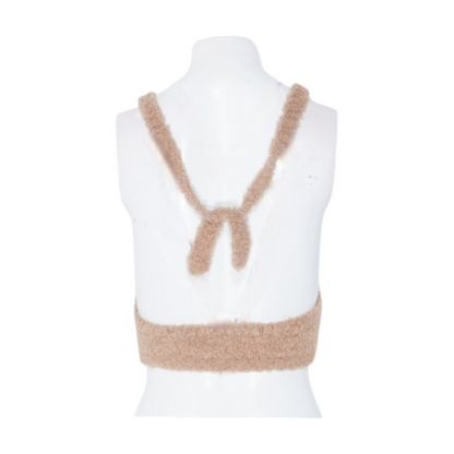 Brown Solid Pajama Top