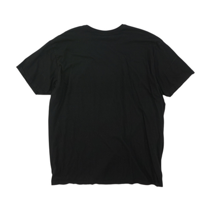 Vintage Black Solid T-Shirt