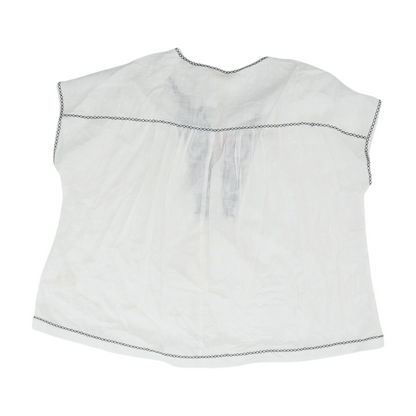 White Plus Size Blouse