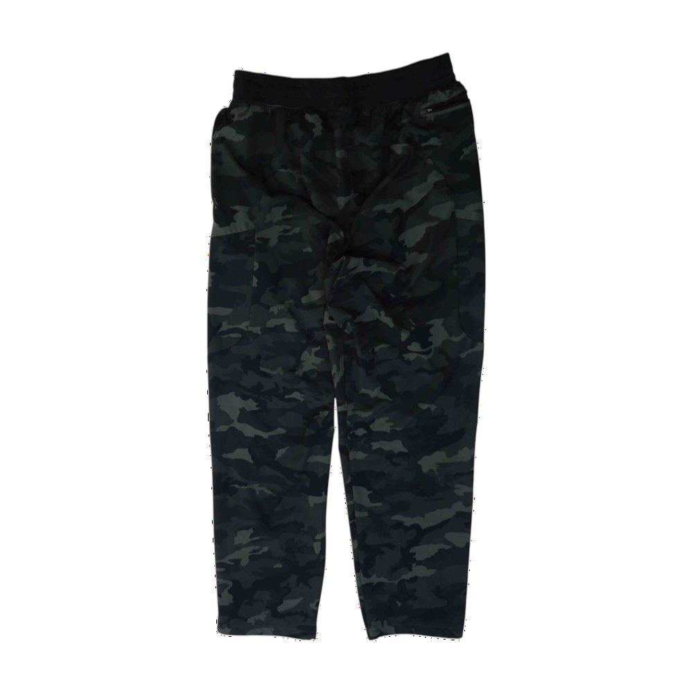 Black Camo Regular Pants