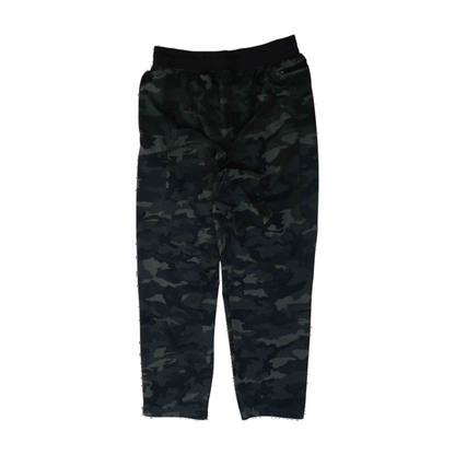 Black Camo Regular Pants