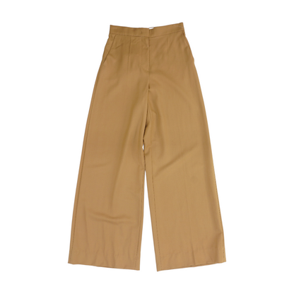 Khaki Wide Leg Pants