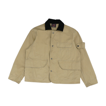 Khaki Solid Jacket
