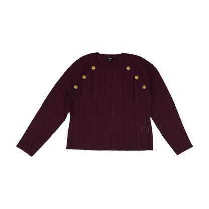 Maroon Pullover Sweater