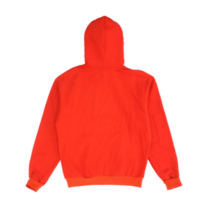 Red Solid Hoodie Pullover