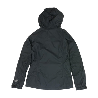 Black Solid Rain Jacket