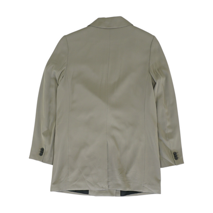 Tan Solid Blazer