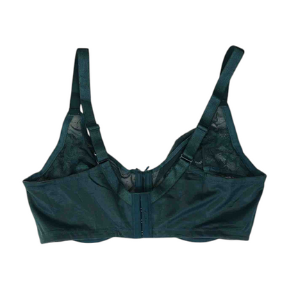 Green Floral Bra