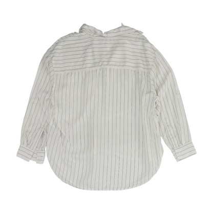 White Striped Button Down
