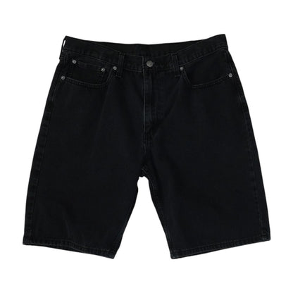 Black Denim Shorts