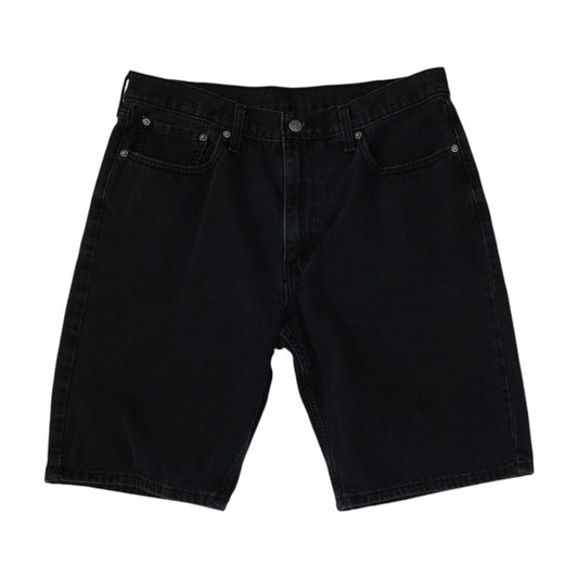 Black Denim Shorts