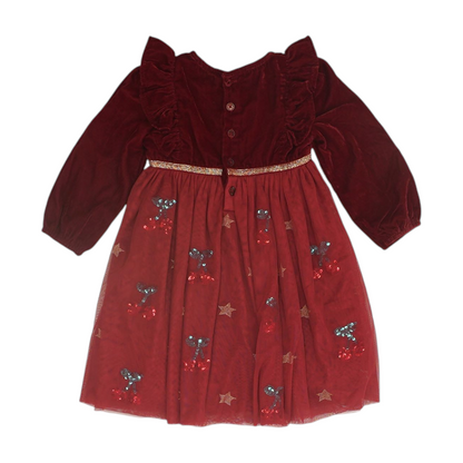 Burgundy Dress