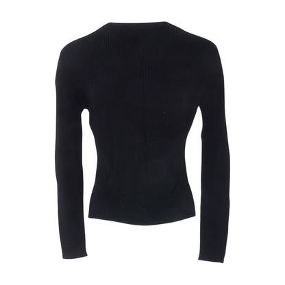 Black Cardigan Sweater