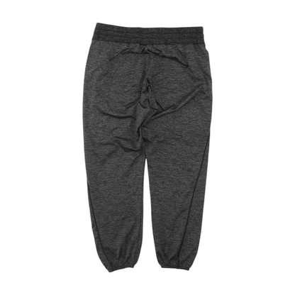 Gray Abstract Tapered Pants