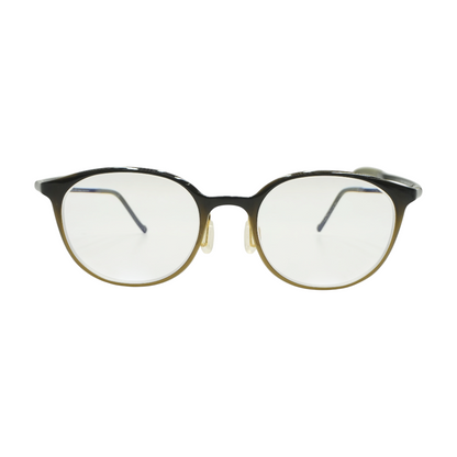 Brown Oval Prescription Eyewear