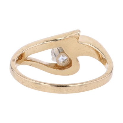 1/5 ctw 14K Yellow Gold Diamond Fashion Ring