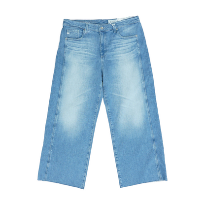 Blue Wide Leg Jeans