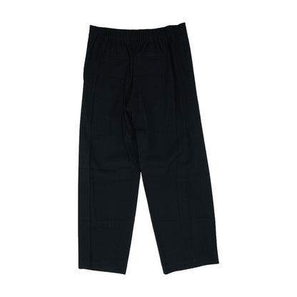 Black Solid Pants