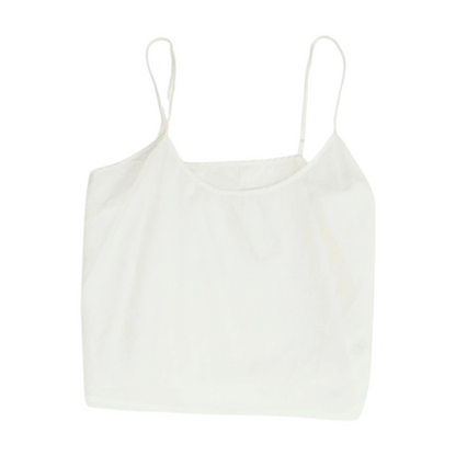 White Cropped Blouse