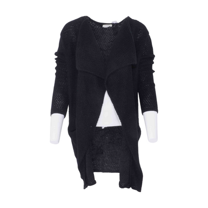 Black Cardigan Sweater