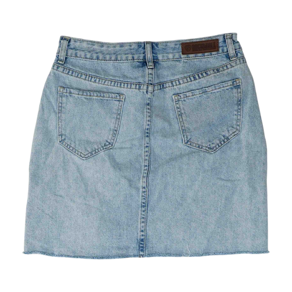 Blue Mini Skirt