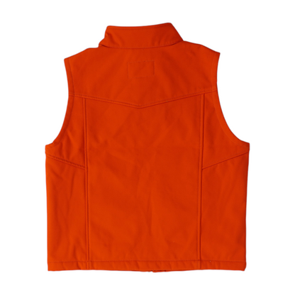 Orange Solid Vest