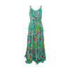 Green Floral Maxi Dress