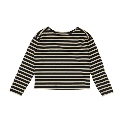 Black Striped Blouse