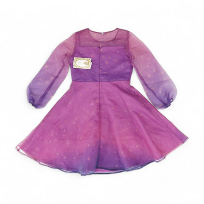 Purple Misc Midi Dress