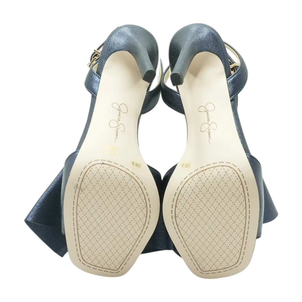 Navy Stiletto Heels
