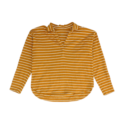 Mustard Striped Blouse