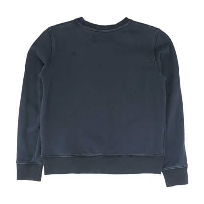 Black Graphic Sweatshirt Pullover