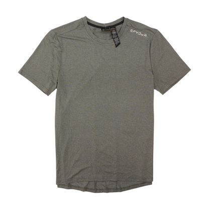 Gray Striped Active T-Shirt