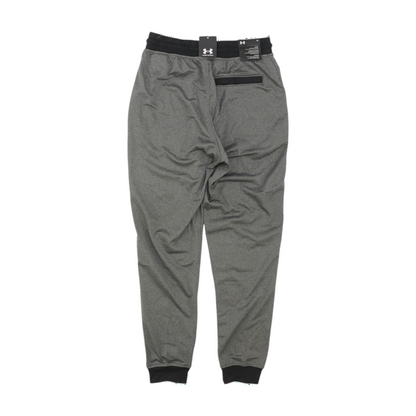 Gray Color Block Tapered Pants
