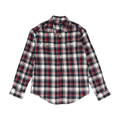 Red Plaid Flannel Button Down