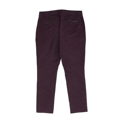 Purple Tapered Pants