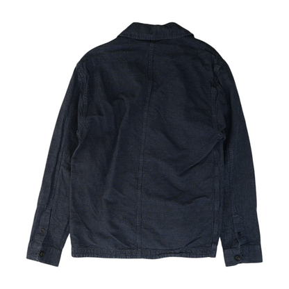 Blue Check Flannel Button Down