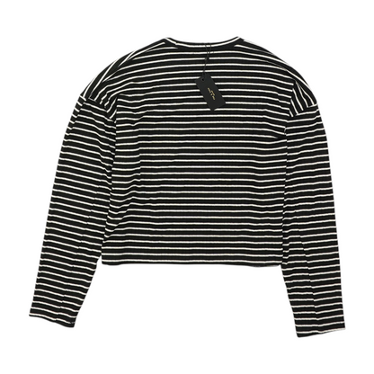 Black Striped Blouse
