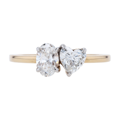 1 ctw 14K Yellow Gold Lab Grown Diamond Fashion Ring