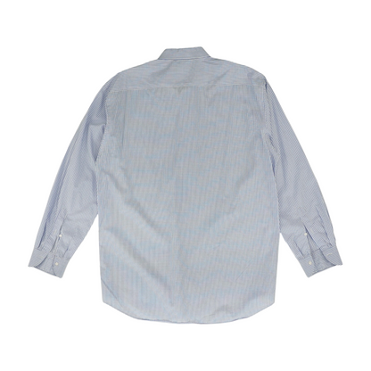 White Check Long Sleeve Button Down