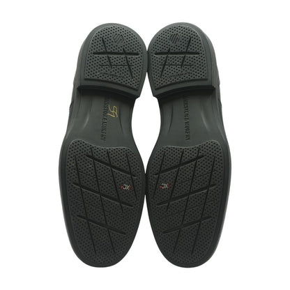 Black Leather Loafer Dress Shoes