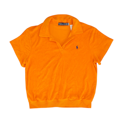Polo Ralph Lauren Orange Solid Short Sleeve Polo – Image 1