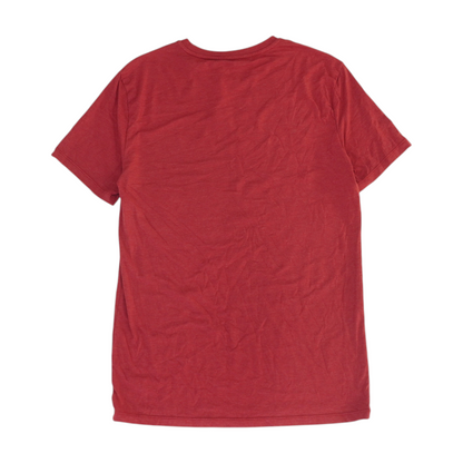 Red Solid Active T-Shirt